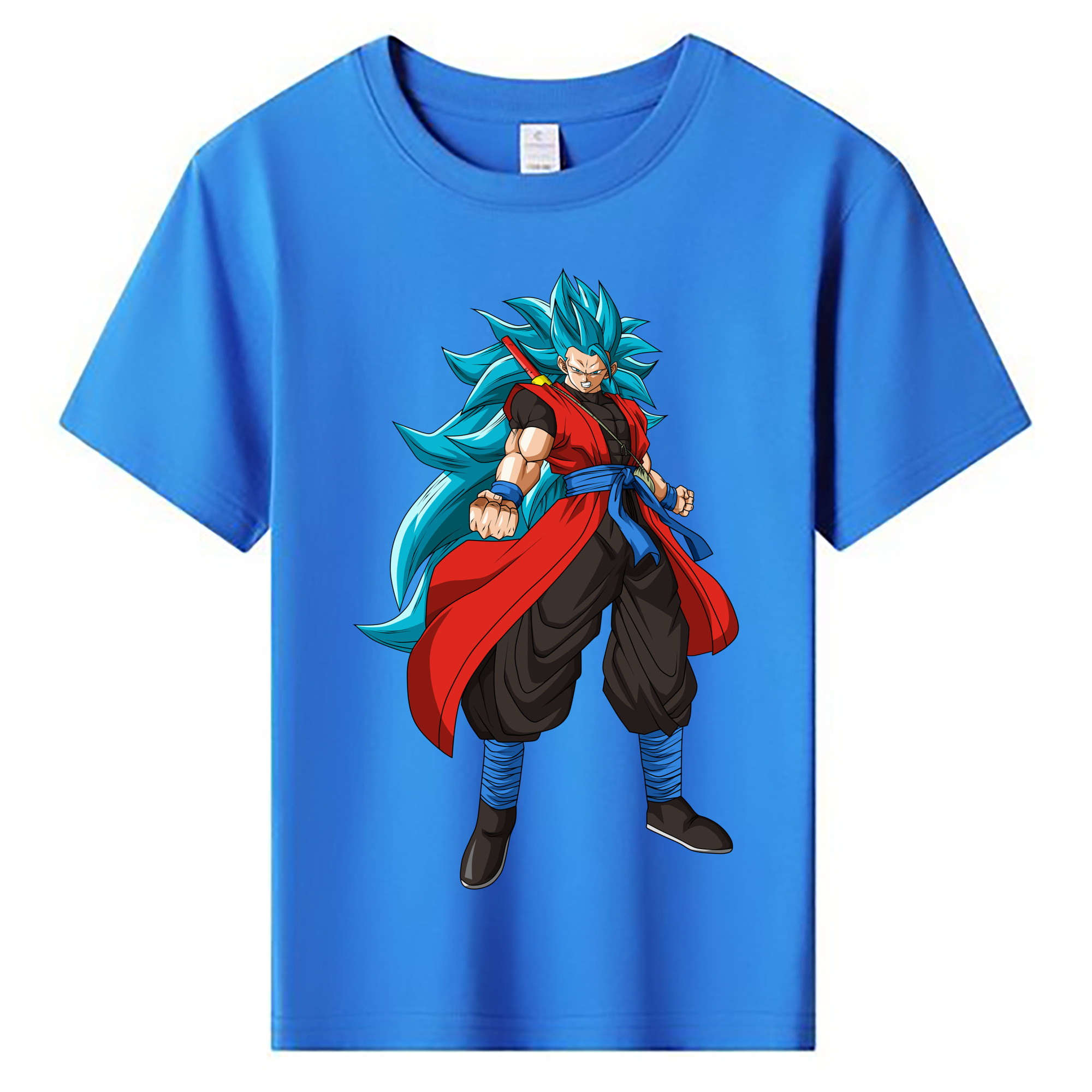 （画像用） ドラゴンボール ベジット DRAGON BALL Vegetto 綿100％キッズTシャツ（フロントプリント）